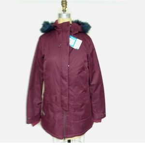 Columbia Women's Hawks Prairie™ Jacket WKO901-624 Merlot XS NWT $220